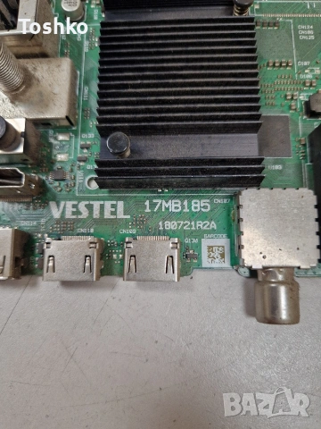 JVC LT-55VA3200 MAIN BOARD 17MB185 POWER BOARD 17IPS72 TCON HV550QUBF70 PANEL VES550QNDB-2D-N43 , снимка 2 - Части и Платки - 53695979