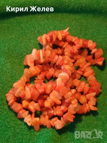 СКЪПОЦЕННА ОГЪРЛИЦА КОЛИЕ ХАЛЦЕДОН РЪЧНА ИЗРАБОТКА 22807, снимка 9 - Колиета, медальони, синджири - 33395588