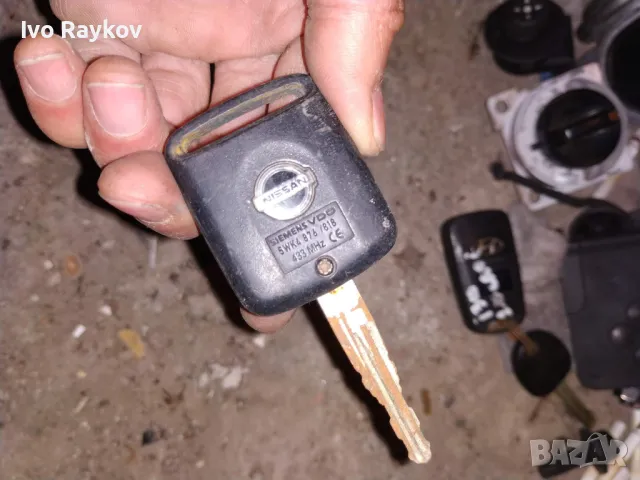 Ключ , дистанционно за Nissan Qashqai Micra Navara 2010-2014 , 5WK4 876 / 818, снимка 2 - Части - 47641660