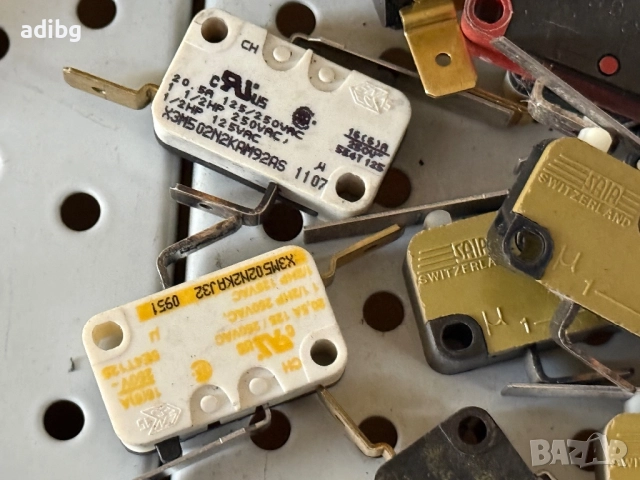 Saeco - Микроключ Шалтер с късо рамо, снимка 7 - Кафемашини - 52557052