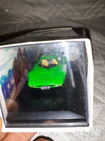 Lancia Stratos HF 1974 GREEN VERDE . Serie Oro. 1.43 Edison , снимка 4 - Колекции - 34835942