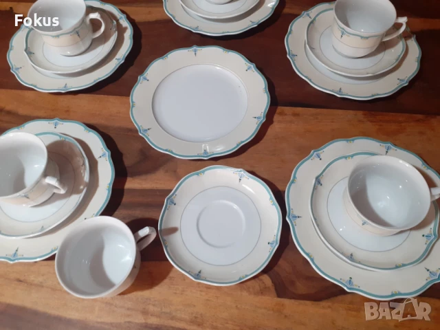 Сервиз за кафе или чай порцелан Seltmann Weiden Bavaria, снимка 3 - Антикварни и старинни предмети - 51083612