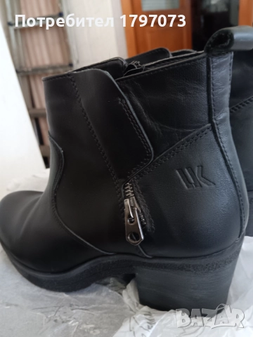 Дамски боти LUMBERJACK 100% кожа, снимка 2 - Дамски боти - 52158564