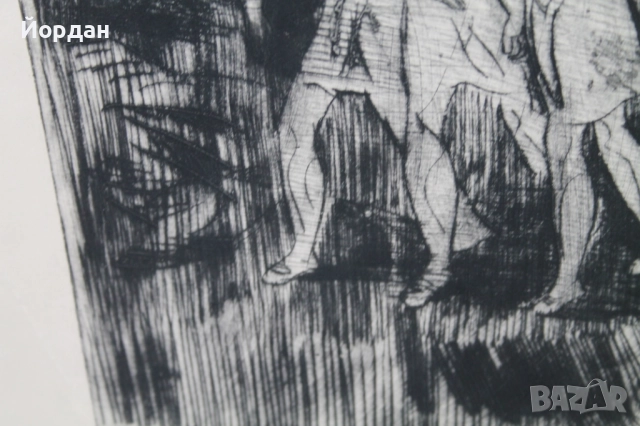 Литография ''П.Пенчев'', снимка 9 - Картини - 52724263