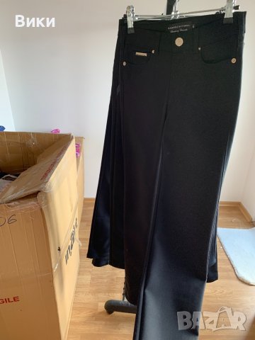 AMN дамски черен панталон, снимка 5 - Панталони - 39601208