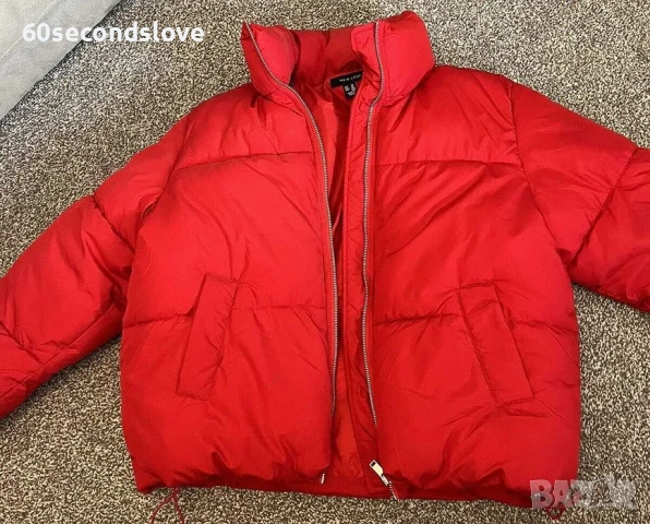 New Look ново червено дамско яке М размер, снимка 5 - Якета - 53486929