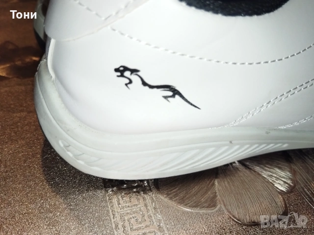 Нови Мъжки Кожени Маратонки 44, снимка 8 - Маратонки - 53398260