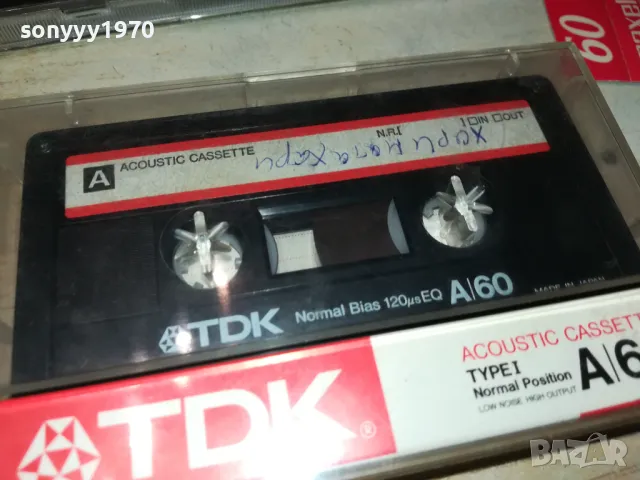 FOLK CASINO 4-КАСЕТА TDK ЗАПИС ОТ ЦД 2803251404, снимка 18 - Аудио касети - 49674348