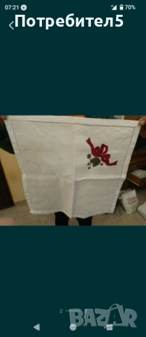 Ръчно изработени покривки, снимка 2 - Покривки за маси - 50643361