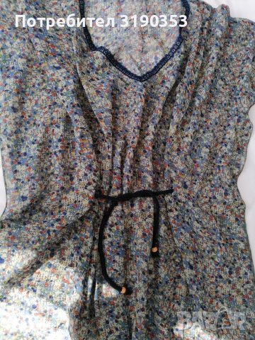 Пъстра туника за плаж , снимка 3 - Бански костюми - 41427569