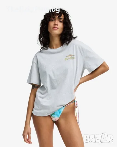 Нова с етикет Billabong дамска тениска размер М (Става и за L) в сиво , снимка 4 - Тениски - 55776989