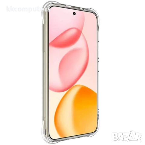 Honor 400 IMAK Прозрачен TPU Калъф с Ъглови Airbag Защити със Скрийн Протектор, снимка 2 - Резервни части за телефони - 50472952
