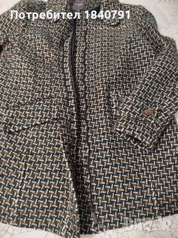 Късо палто NEXT – меланж, размер XL (UK16), снимка 8 - Палта, манта - 53492613