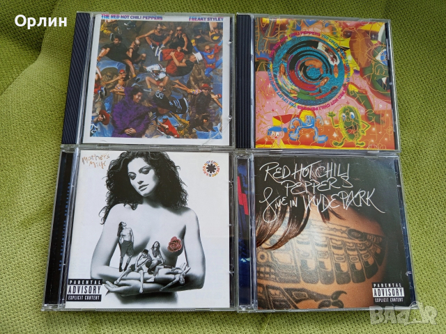 red hot chili peppers - оригинални