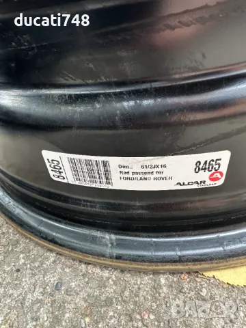 4бр. железни джанти 16" 5х108 - Ford, Volvo, снимка 7 - Гуми и джанти - 47644791