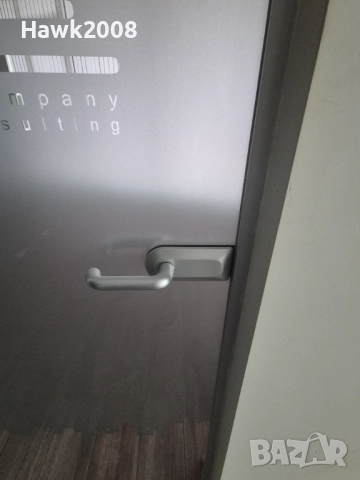 Спешно Комплект стъклена фирмена стъклена интериорна врата, снимка 4 - Интериорни врати - 51736235