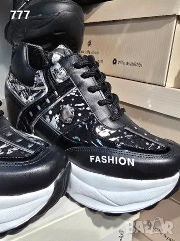 дамски обувки кецове боти, снимка 3 - Кецове - 48426936