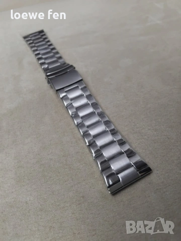 Верижка за часовник неръждаема стомана 24 мм!, снимка 9 - Мъжки - 53583840