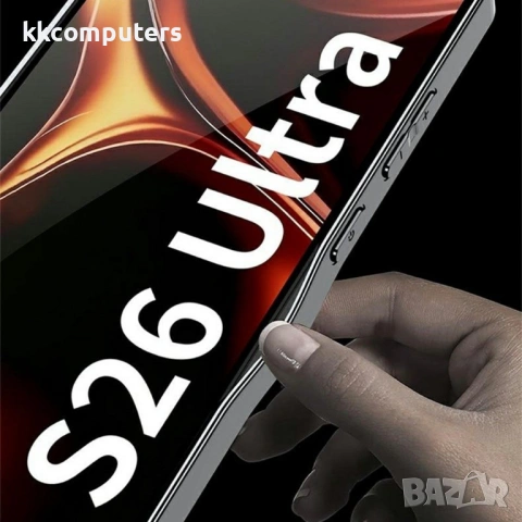 GKK електроплатиран кожен калъф с протектор за Samsung Galaxy S26 Ultra – поддържа безжично зареждан, снимка 10 - Калъфи, кейсове - 53633999