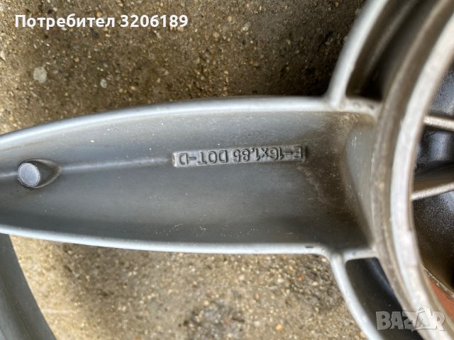 Джанта с гума и спирачен диск за Априлия , снимка 12 - Гуми и джанти - 40857188