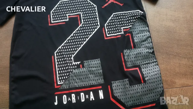 AIR JORDAN Kids T-Shirt Размер 12-13 г / 147-163 см детска тениска 23-66, снимка 6 - Детски тениски и потници - 49521236