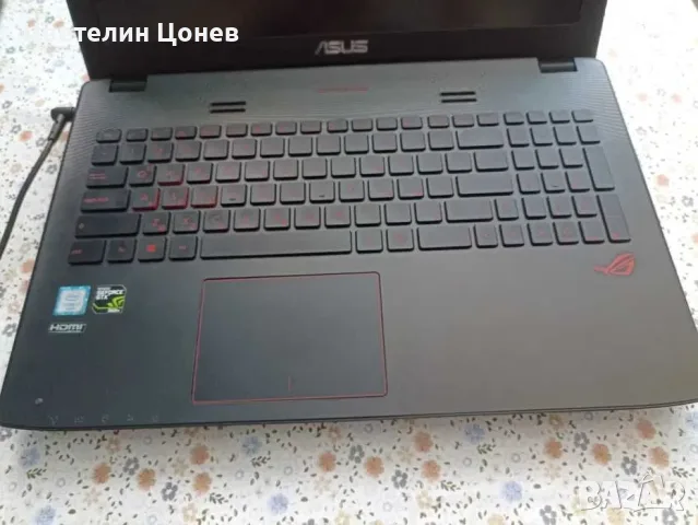 Gaming Notebook Asus GL552V, снимка 2 - Лаптопи за игри - 56350494
