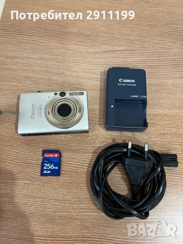 Фотоапарат Canon 8 Mp, Japan с подаръци, снимка 8 - Фотоапарати - 53869632