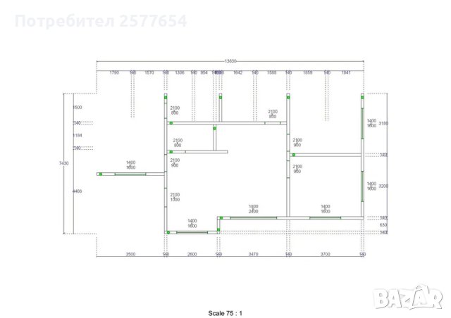 Къща,Бунгало,Преместваема къща,Сглобяеми къщи,Модулни,Жилищни-100м² , снимка 3 - Строителни материали - 44173443