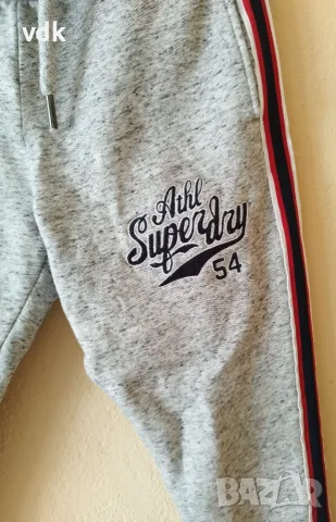100% Оригинално страхотно мъжко ватирано спортно долнище SUPERDRY! , снимка 4 - Спортни дрехи, екипи - 55964498