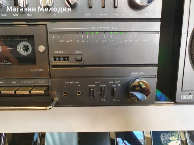 Радиокасетофон LOEWE Mini-Pack 3000 Stereo В отлично техническо и визуално състояние., снимка 18 - Радиокасетофони, транзистори - 41042811
