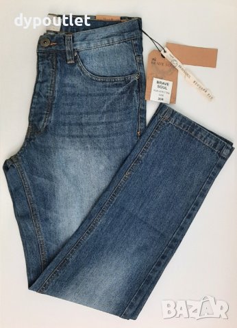 Brave Soul - Дънки, Rugular Fit, размери - 30R, 34R и 36R.                                          