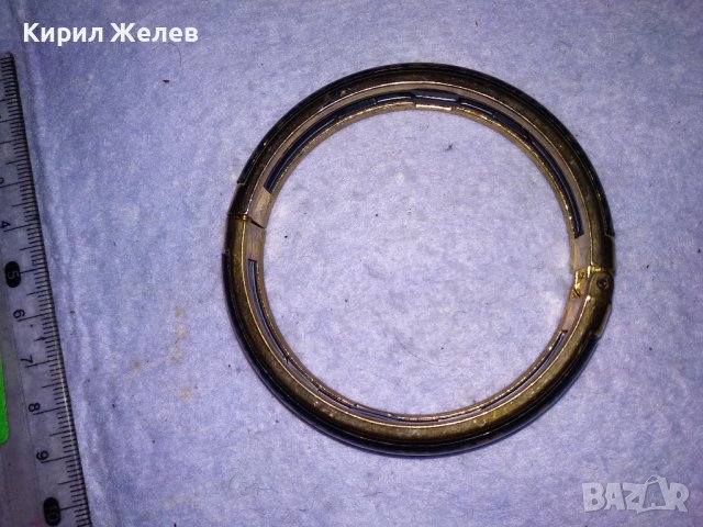 ПРЕКРАСНА ШАРЕНА ЗЛАТИСТА ВИНТИДЖ - АРТ ГРИВНА 9081, снимка 6 - Гривни - 41281227