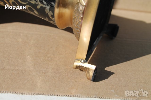 Ваза стъкло и бронз , снимка 15 - Антикварни и старинни предмети - 41715549