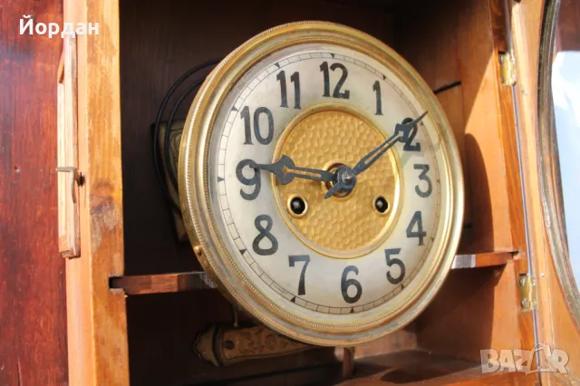 Немски стенен часовник ''Густав Бенкер'', снимка 12 - Антикварни и старинни предмети - 49987926