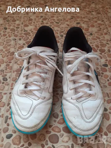 Футболни обувки Nike Tiempo 36.5 (стоножки), снимка 2 - Детски маратонки - 47926596