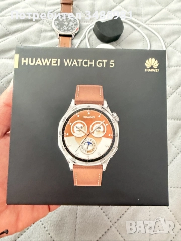 HUAWEI WATCH GT5, снимка 4 - Смарт часовници - 56149532