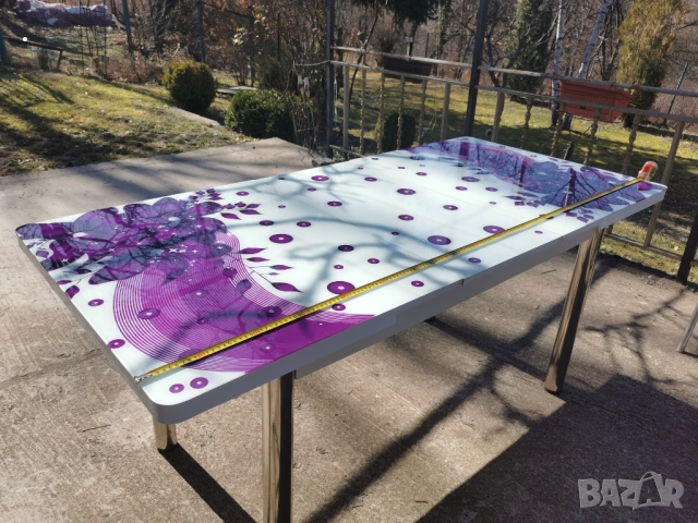 Кухненска /трапезна/ разтегателна маса, снимка 7 - Маси - 53857025