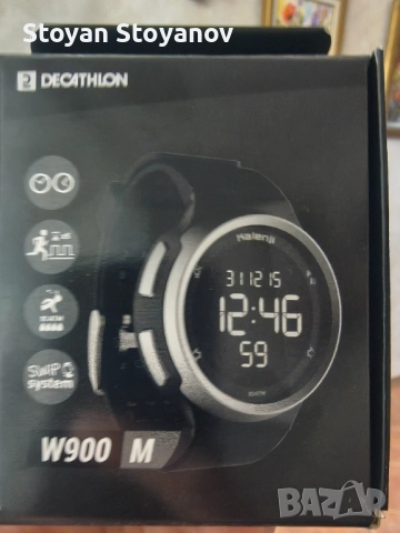 Спортен Часовник Kalenji W900 M (Decathlon) + Нова Каишка (БОНУС), снимка 6 - Мъжки - 52593934