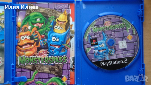 PlayStation 2 Buzz Junior : Jungle Party / Monsterspass / Verrücktes Rennen [ + 4 Buzzer] , снимка 6 - Аксесоари - 53292578