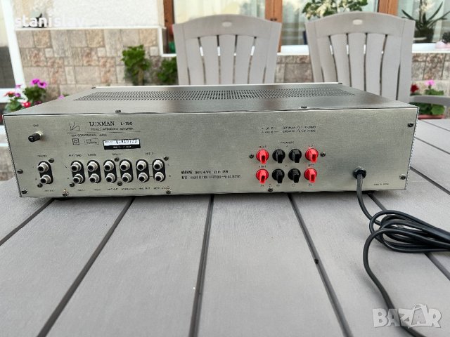 Luxman L-190, снимка 9 - Ресийвъри, усилватели, смесителни пултове - 41959444