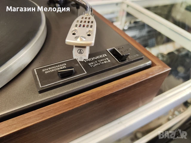 Грамофон Pioneer PL-120 с чисто нова игла! В отлично техническо и визуално състояние., снимка 13 - Грамофони - 51377185