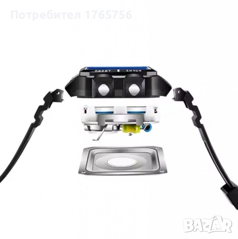 Дигитален спортен мъжки часовник TPW, водоустойчив до 50м., снимка 7 - Мъжки - 49936398