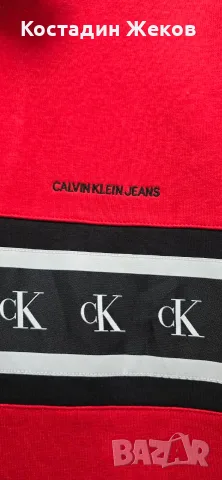 Нов. Мъжки оригинален суитшърт. Calvin Klein JEANS , снимка 4 - Суичъри - 55892440