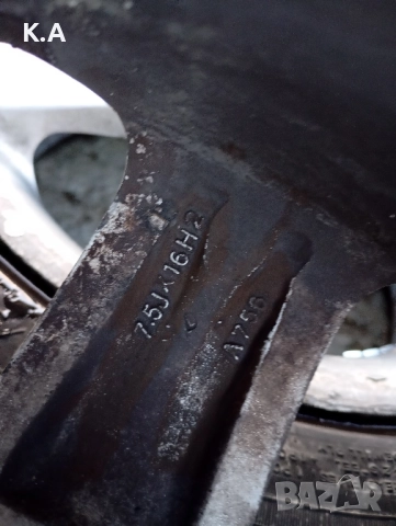 Джанти Autec 16 7.5J ET 35, снимка 6 - Гуми и джанти - 52352887