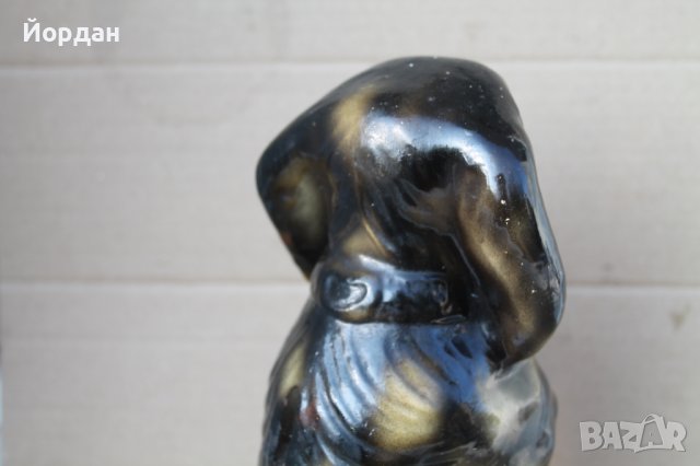 Стара Българска  керамика - Куче касичка, снимка 8 - Антикварни и старинни предмети - 42049189