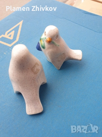 две пилета от глазиран кахел, снимка 4 - Антикварни и старинни предмети - 53413842