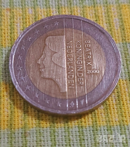 2 евро Беатрикс Нидерландия 2000, снимка 3 - Нумизматика и бонистика - 53726543