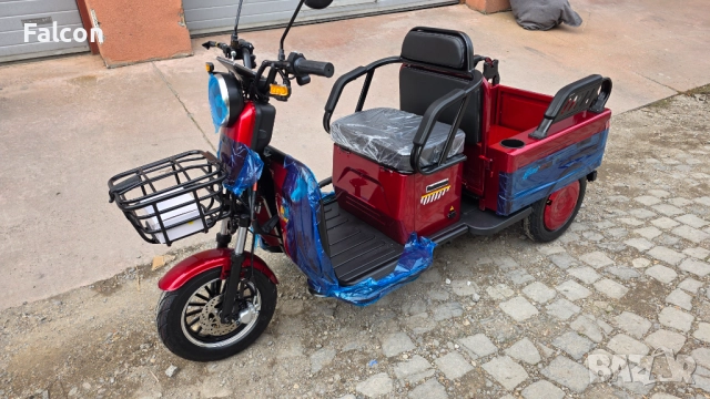 Карго Лукс ел.триколка 1500W,60V, снимка 18 - Мотоциклети и мототехника - 52150578