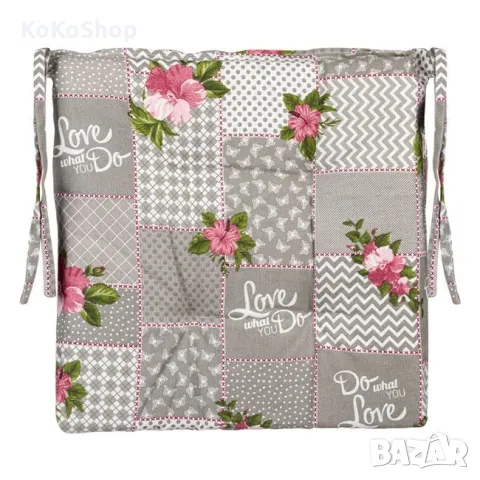 Възглавница за стол-38х38х5 см./декоративна възглавница, снимка 3 - Възглавници - 49688793