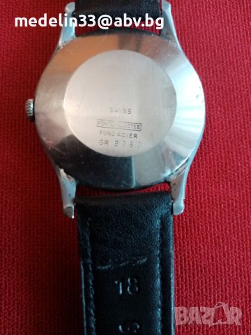 EXACTO by RADO Watch Co, 1950 г. Vintage Swiss Jumbo, Ancre 17 rubis, antimagnetic, мъжки часовник, снимка 4 - Антикварни и старинни предмети - 42290710